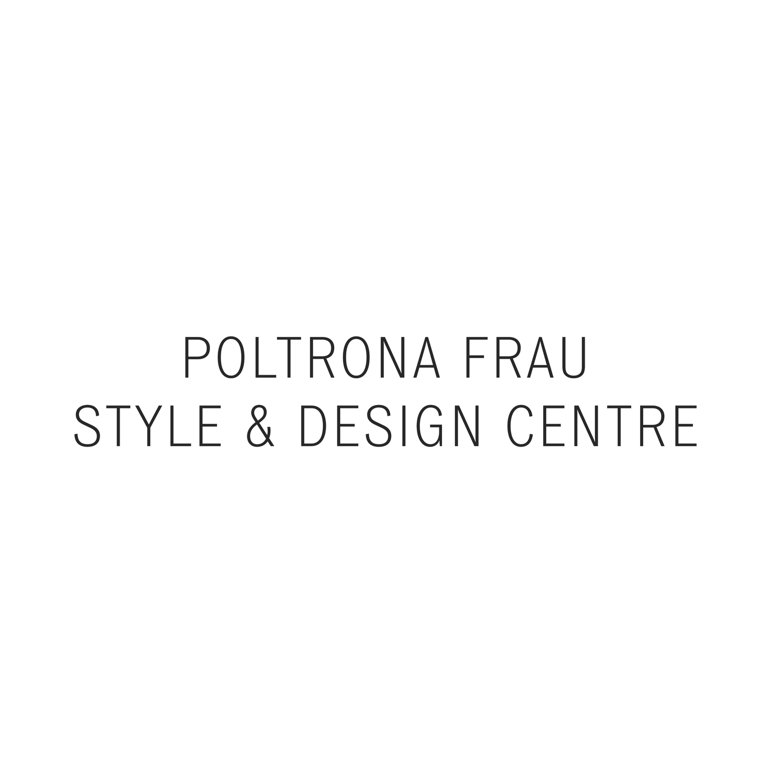 poltrona frau style & design centre