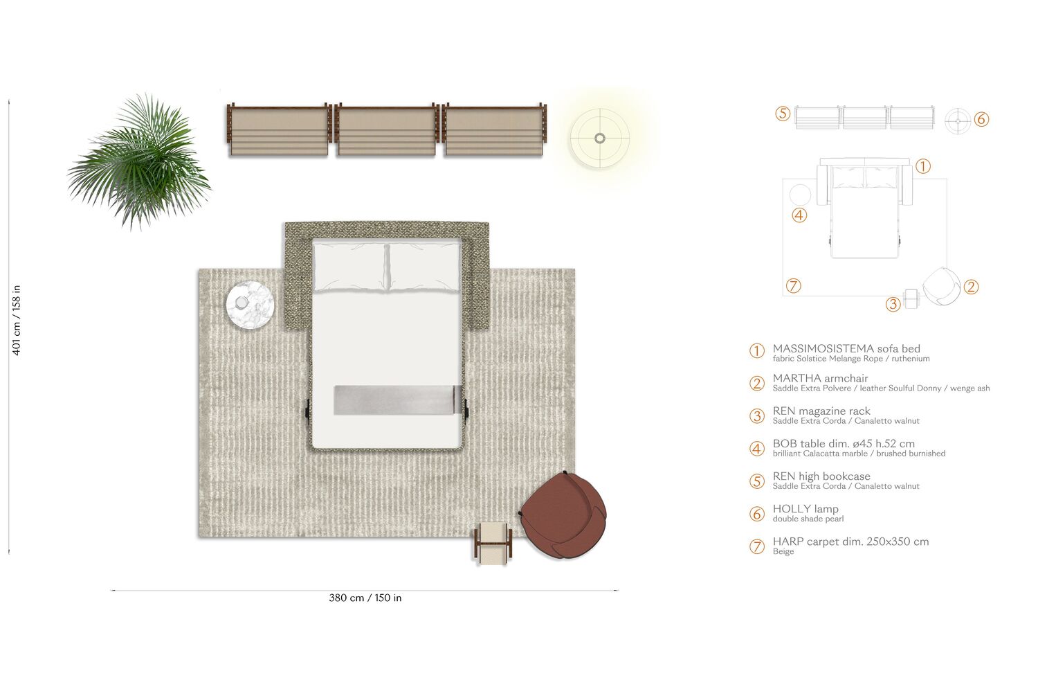 02 layout massimosistema sofa bed