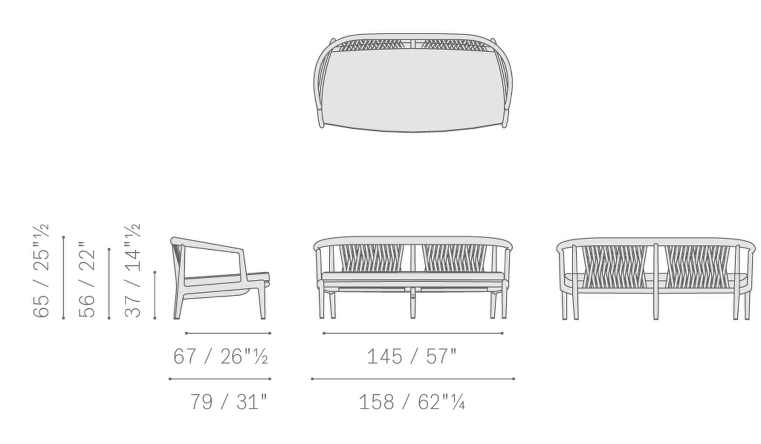 01 the secret garden 2 seater sofa 5669210