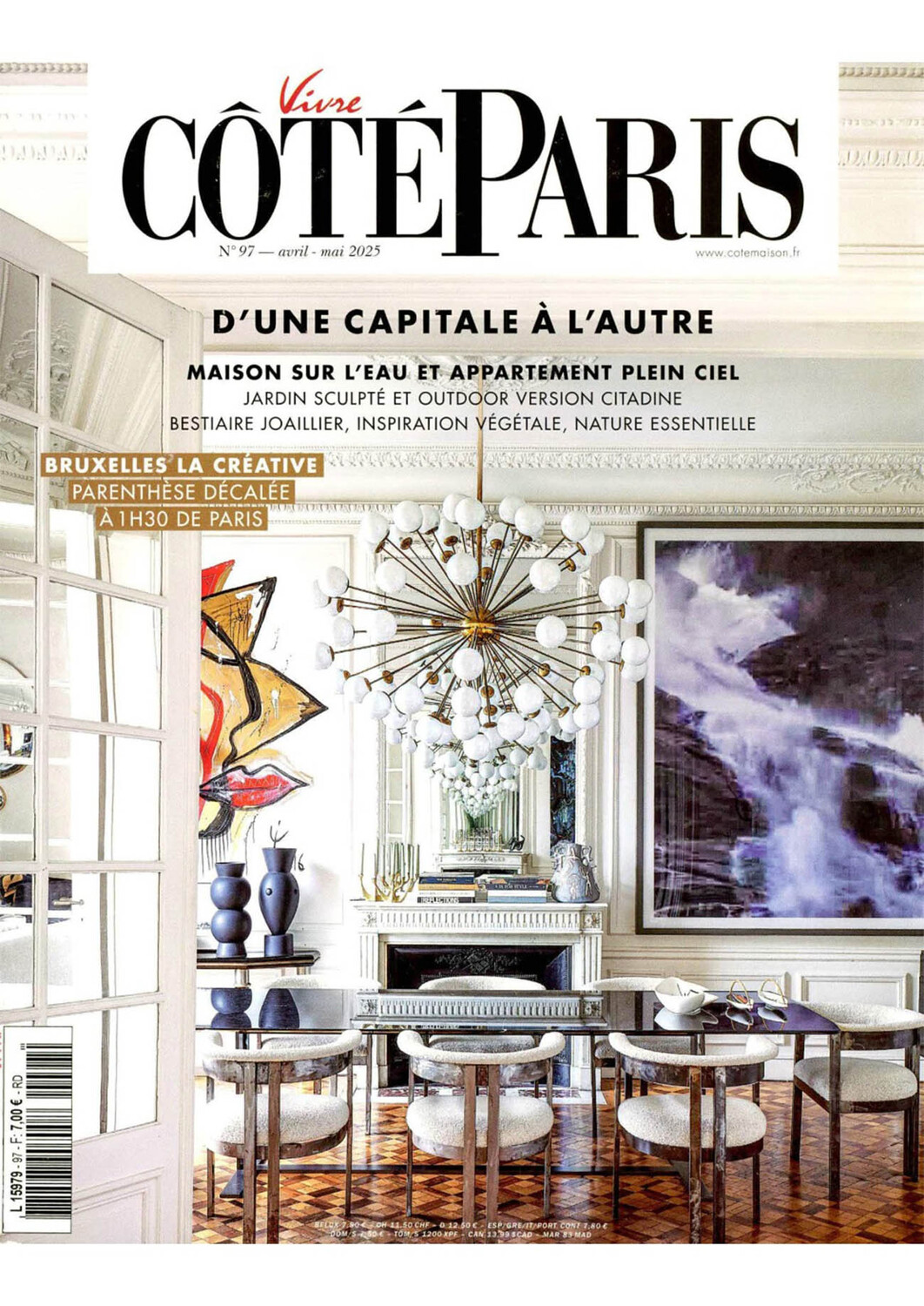 2025 APR VIVRE COTE PARIS FRANCE COVER